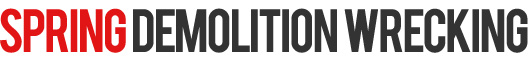 Spring Demolition Wrecking logo